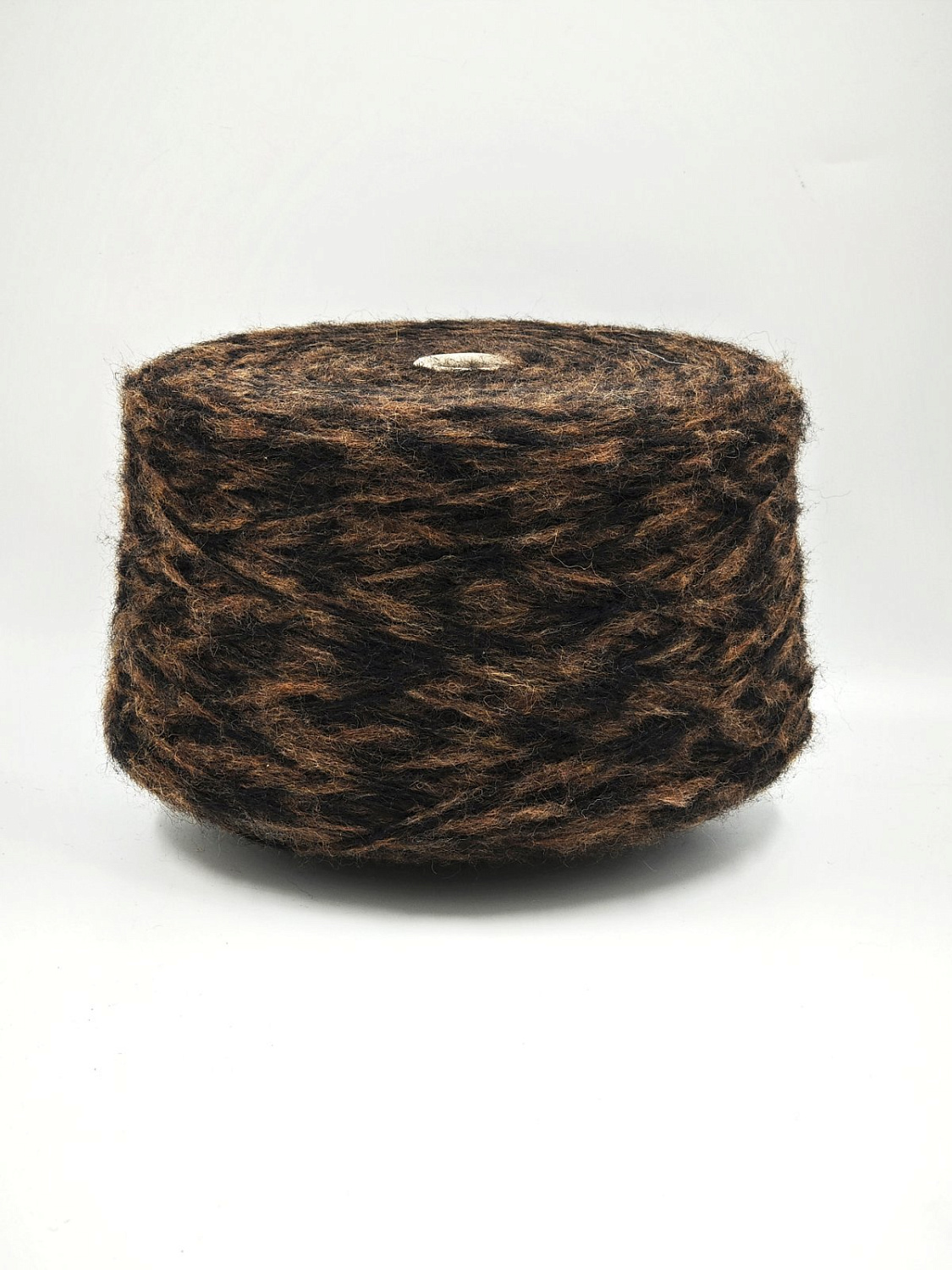 Пряжа Nanna, Pinori Filati s.p.a, меринос, альпака, цвет коричневый меланж